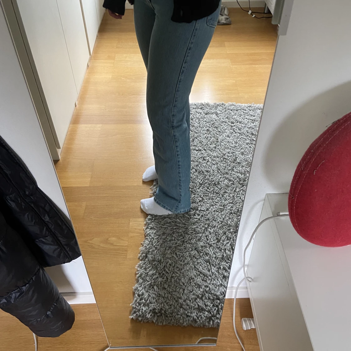 Blå weekday jeans  - 90