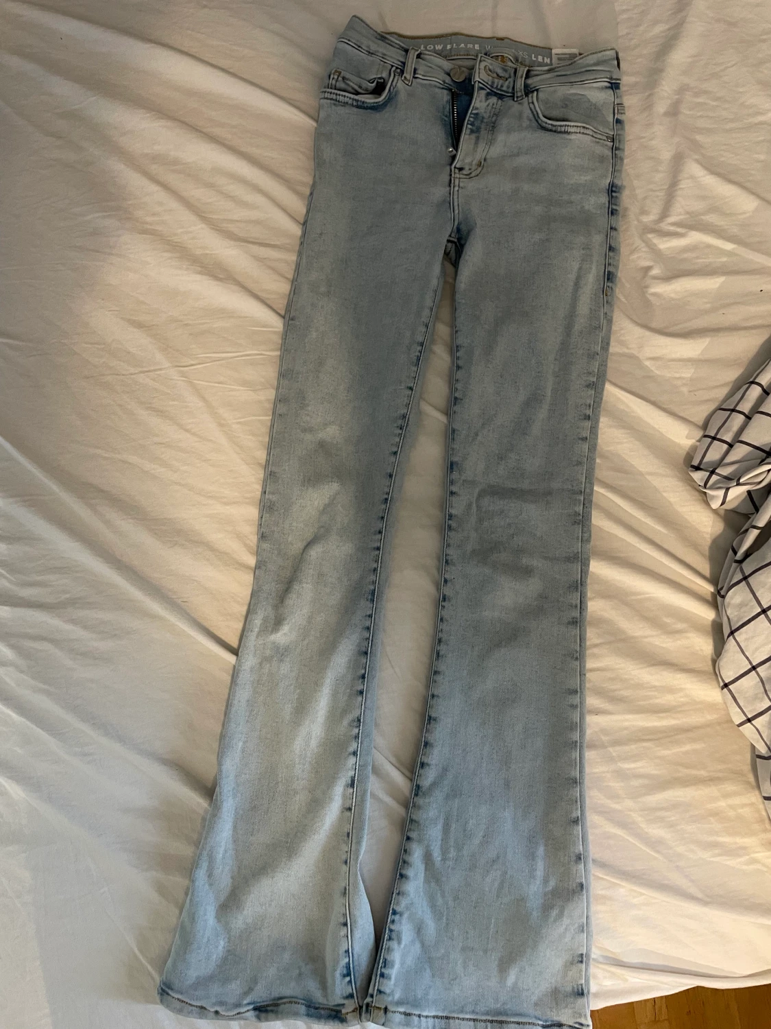 Lågmidjade flare jeans  - 90