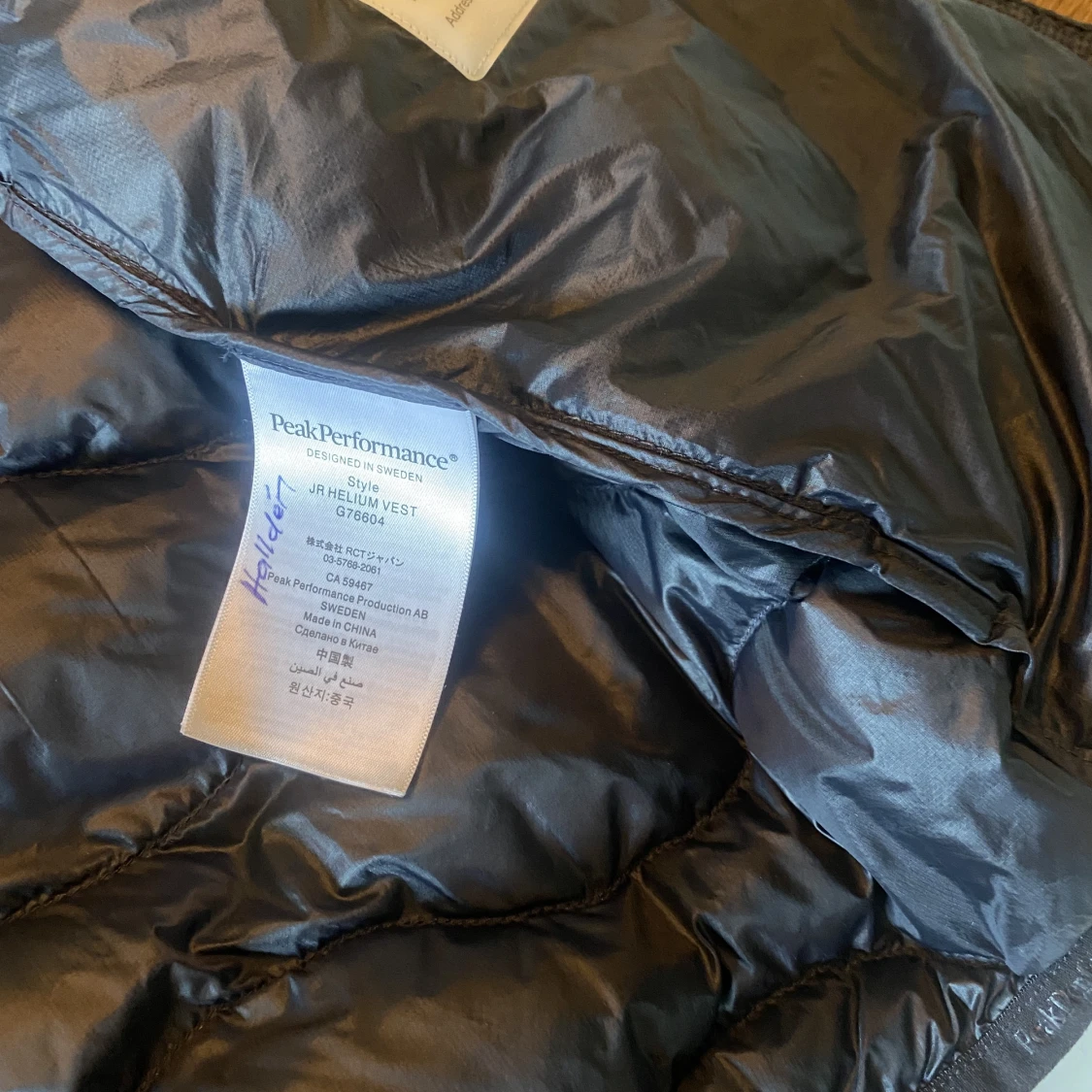 Peak performance väst strl 170 - 91