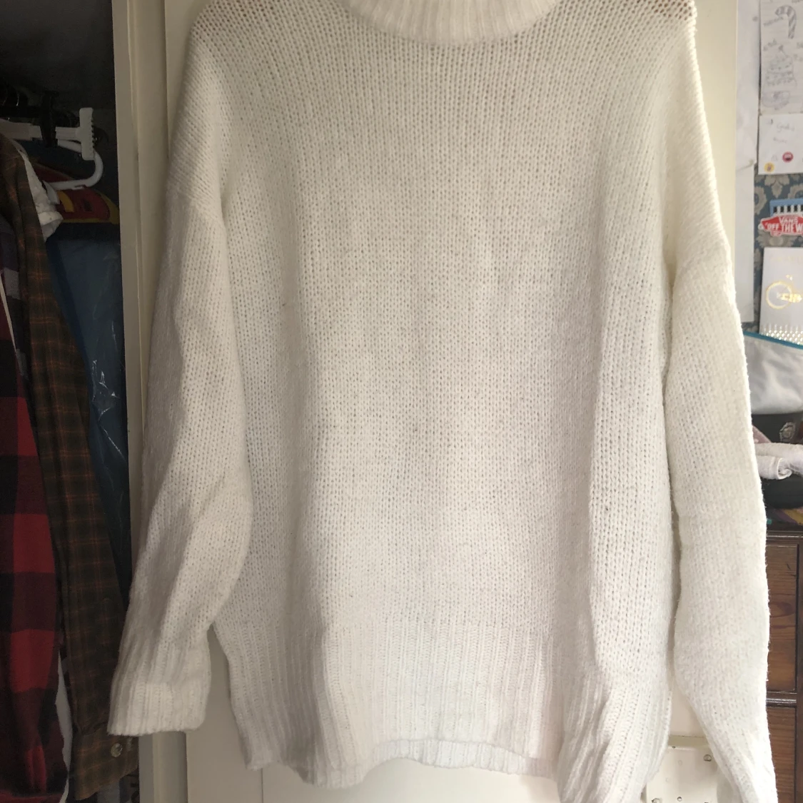 Stickad tröja 