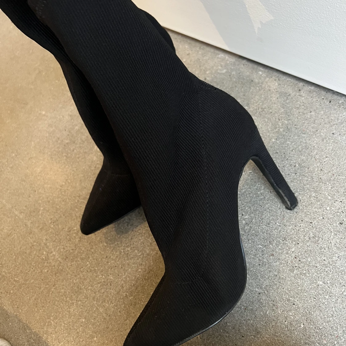 Svarta strumpklackar  - 91