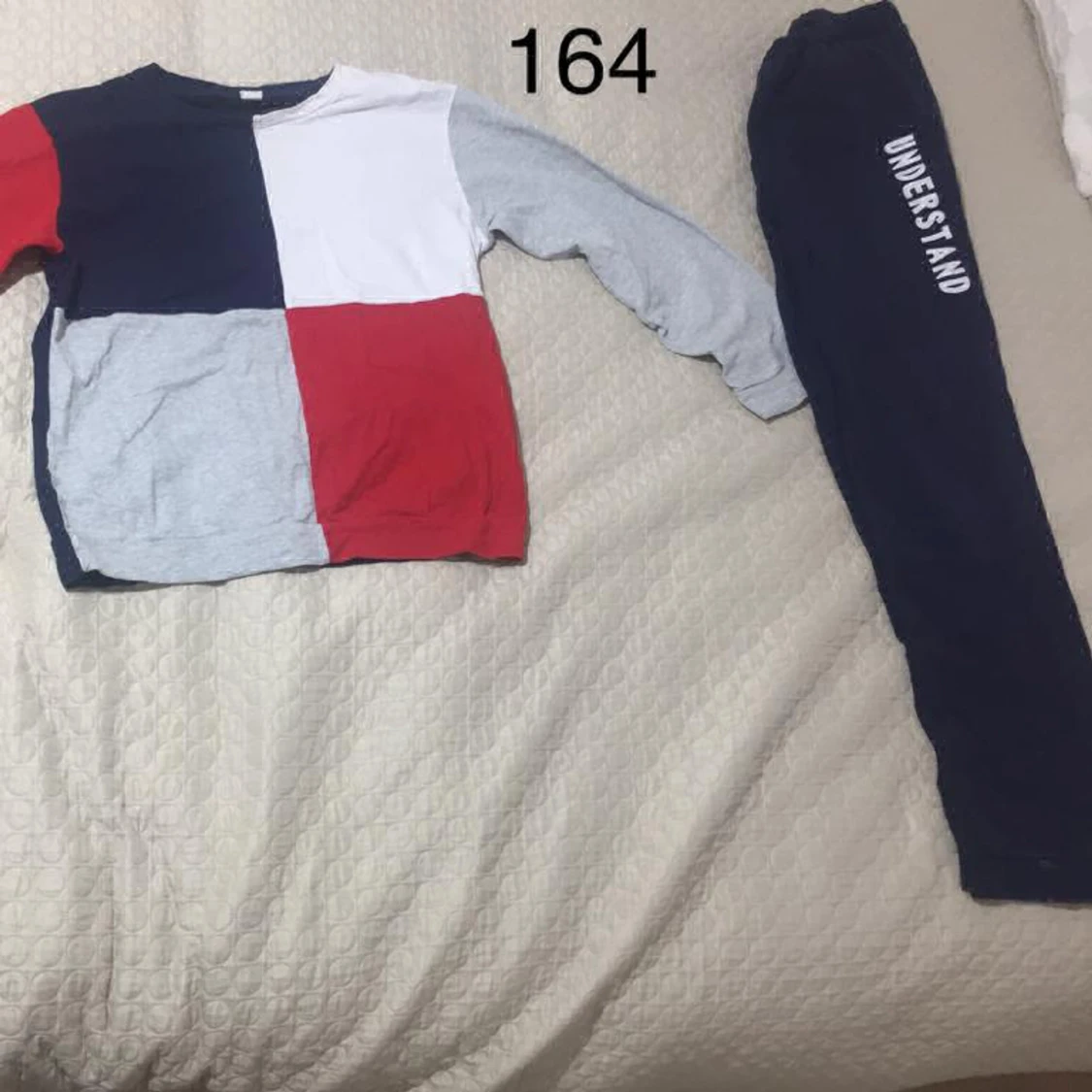 Ett sätt tröja med byxor kille pyjamas  - 90