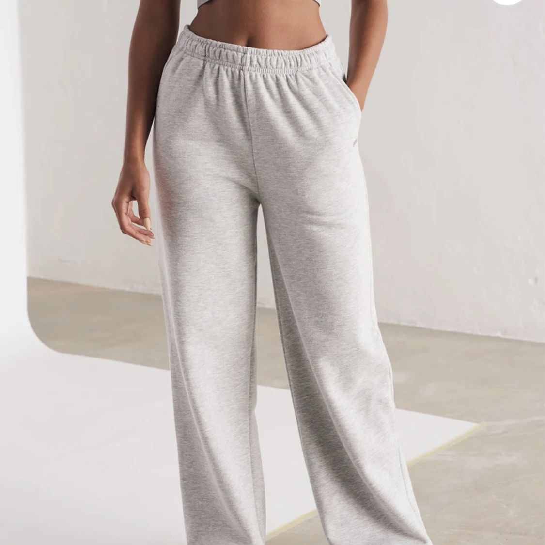 Grå Aimin mjukisbyxor 