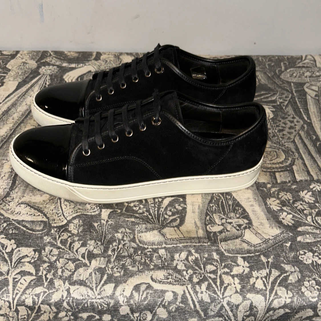 Svarta lanvin skor uk 10/44 - 91