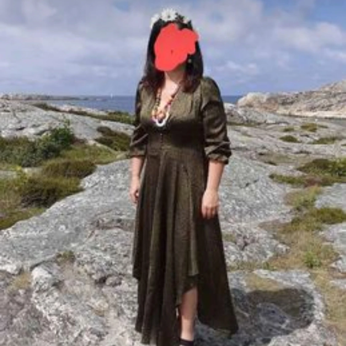 Klänning S/M använd en gång 💚