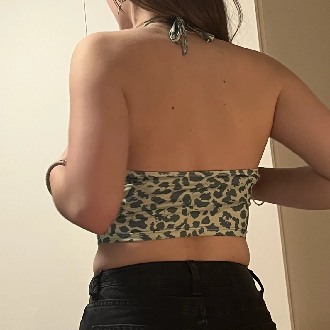 Halterneck topp - 90