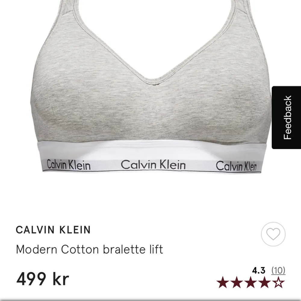 Säljer helt ny Calvin Klein bh med lappen kvar då den var för liten, nypris 499kr, pris kan diskuteras vid snabb affär, skriv för fler bilder❤️❤️. Övrigt.