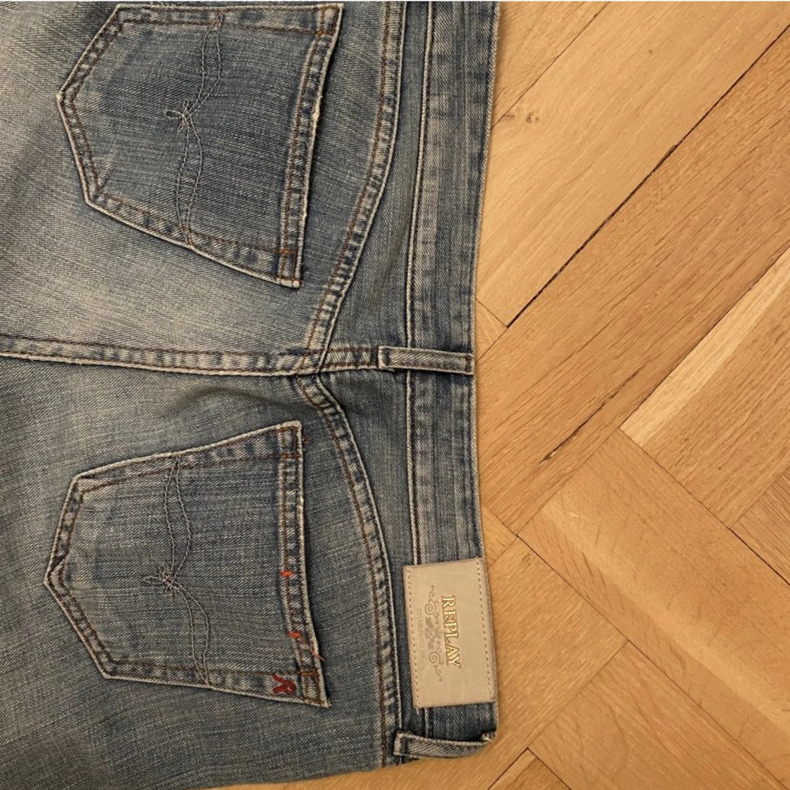 Lågmidjade jeans - 90