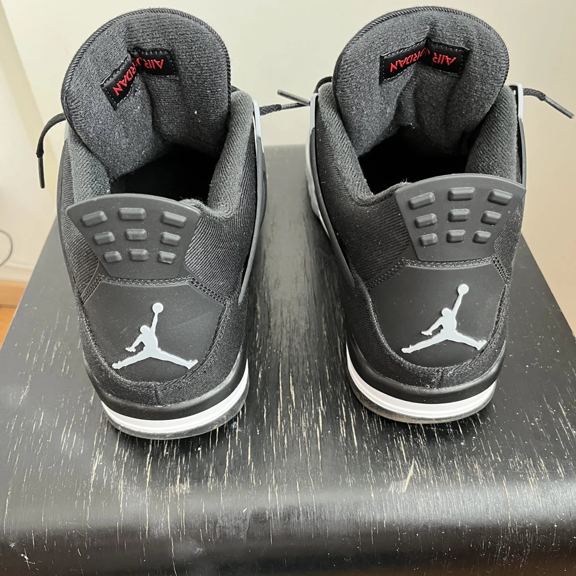 Air Jordan 4 Black Canvas - 91