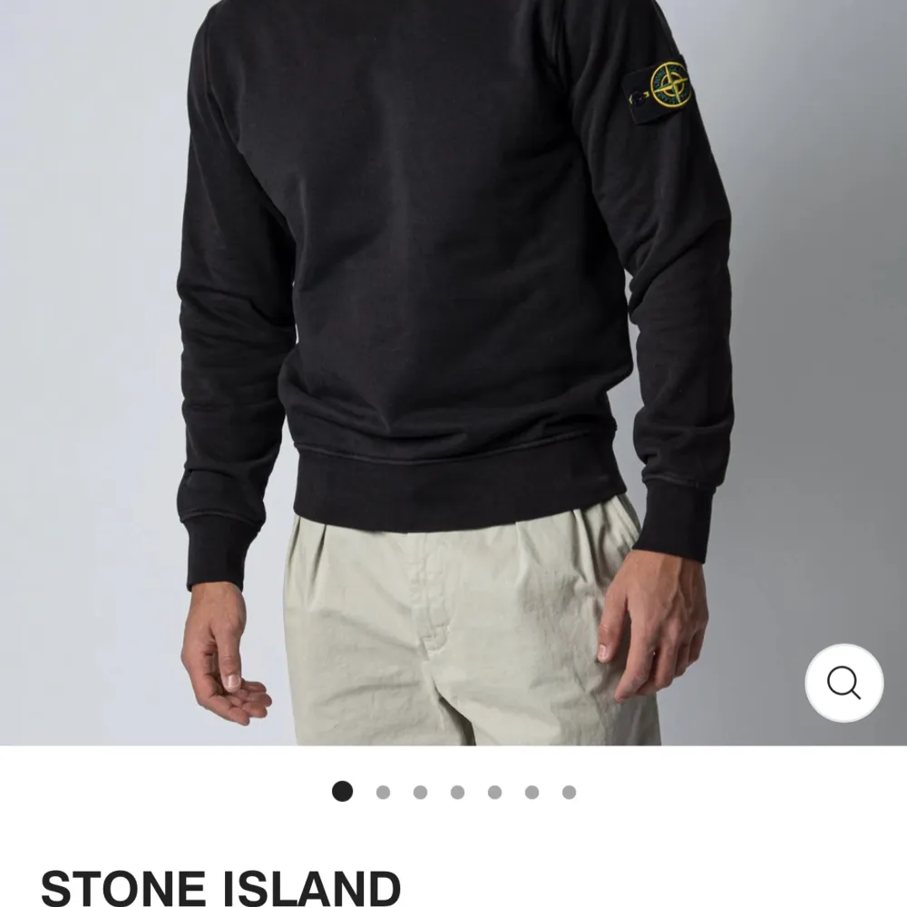 Stone Island Crewneck Sweater  Stlk: S  Köpt på Stone Islands officiella affär i New York. Nypris 3000. Stickat.