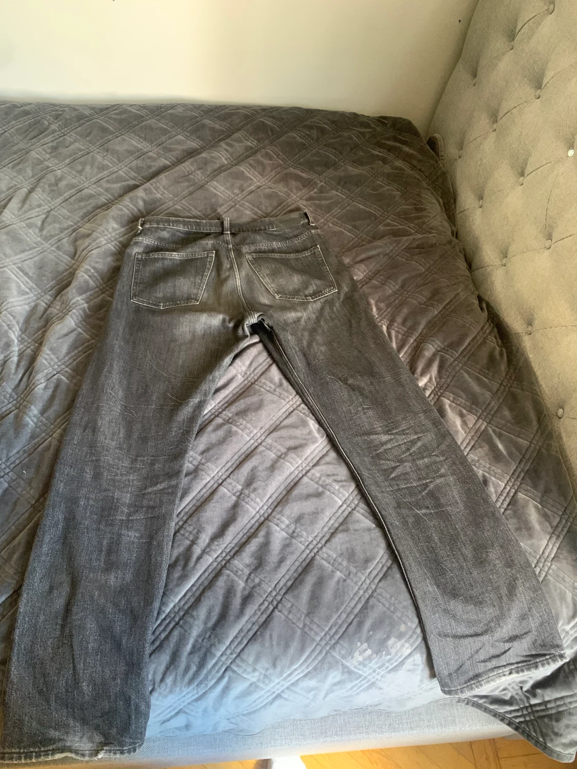 Weekday Space Jeans - Mörkgrå - 90