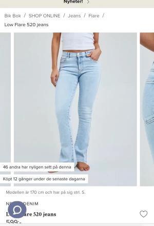 Ljusblå jeans - Säljer dessa superfina ljusblå jeans från bikbok eftersom jag inte får användning av dom. De är endast använda en gång och köpte de för ca en månad sedan för 600kr. Frakt tillkommer💗💗skriv om ni har någon fråga!!