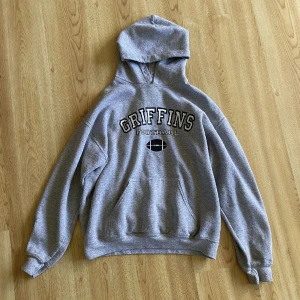 Vintage hoodie - Grå vintage hoodie