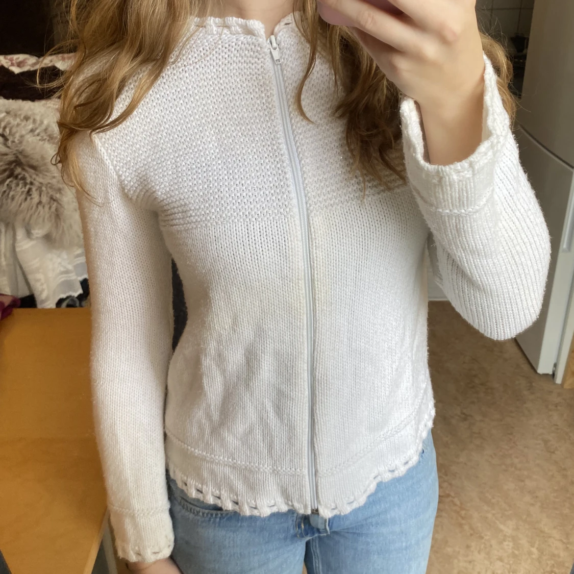 Stickad kofta - 91