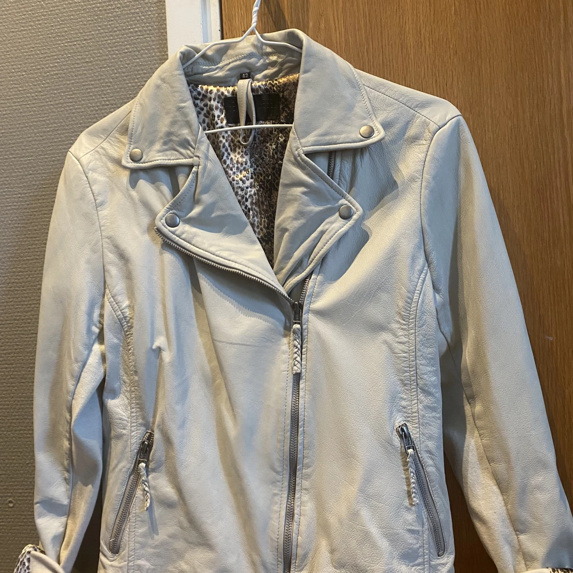 Äkta skinnjacka vintage