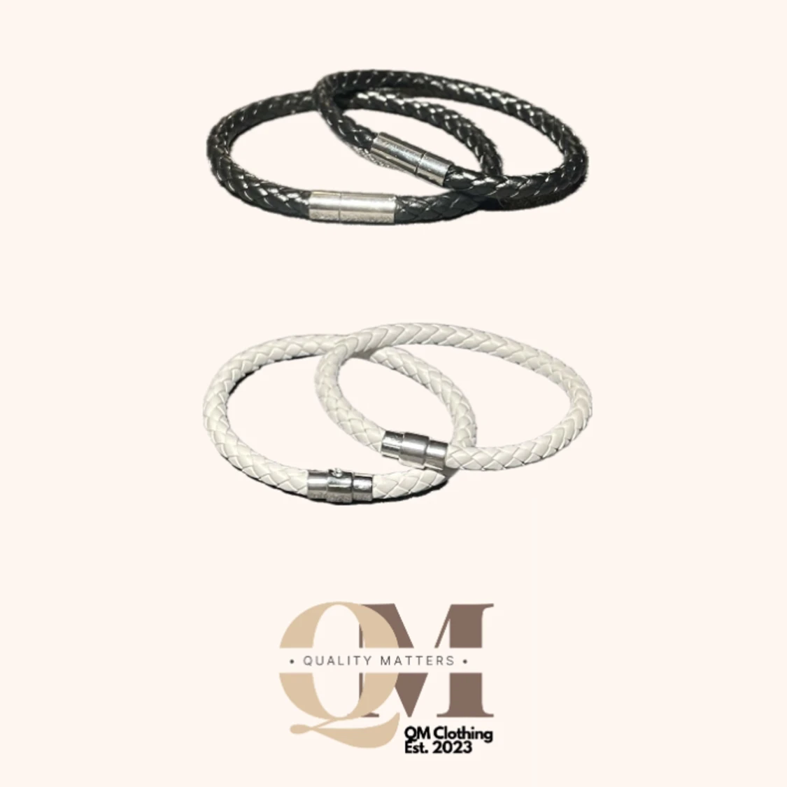 Läderarmband - QM Qlothing