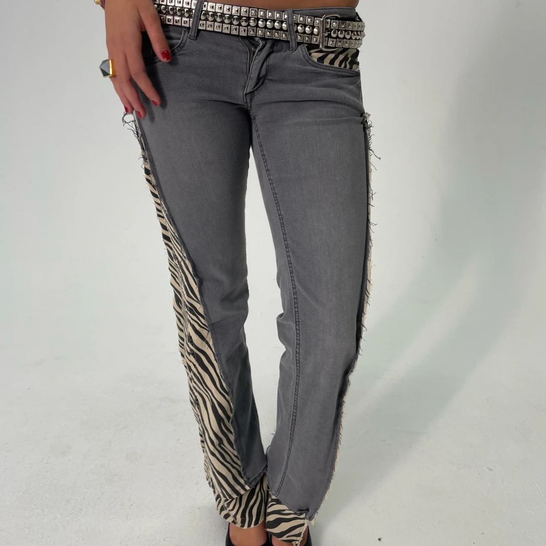REMAKE JEANS ZEBRA - 90