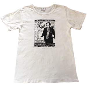 T-shirt med handgjort ”Better Call Saul” tryck på! 100% bomull 