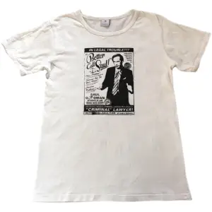 T-shirt med handgjort ”Better Call Saul” tryck på! 100% bomull 