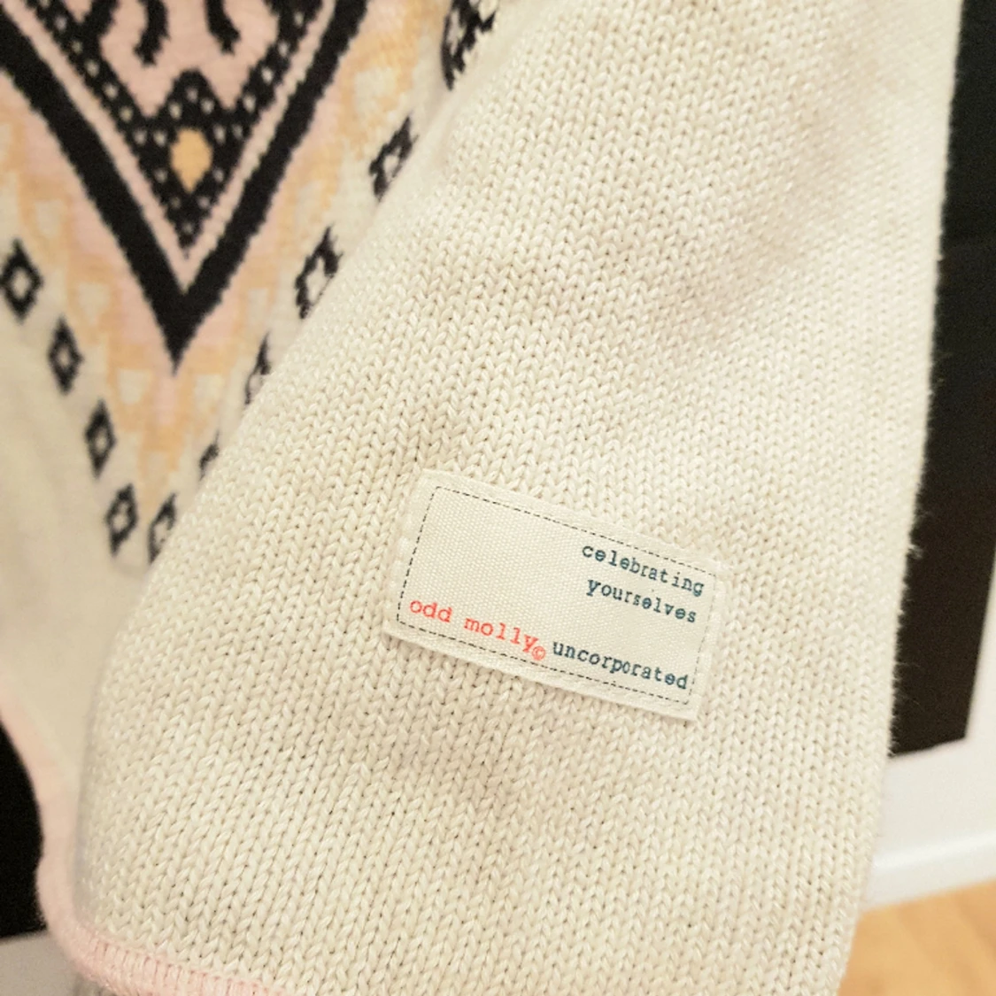 Odd molly stickadtröja s - 91