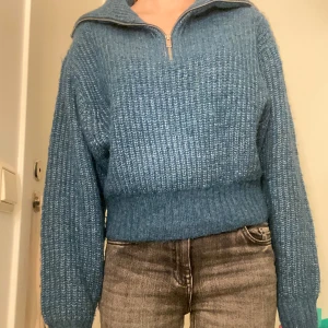 Ginatricot zip-tröja - Gina zip-tröja storlek S