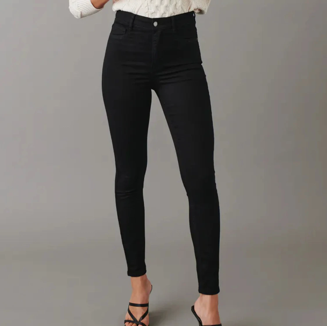 Svarta skinny jeans
