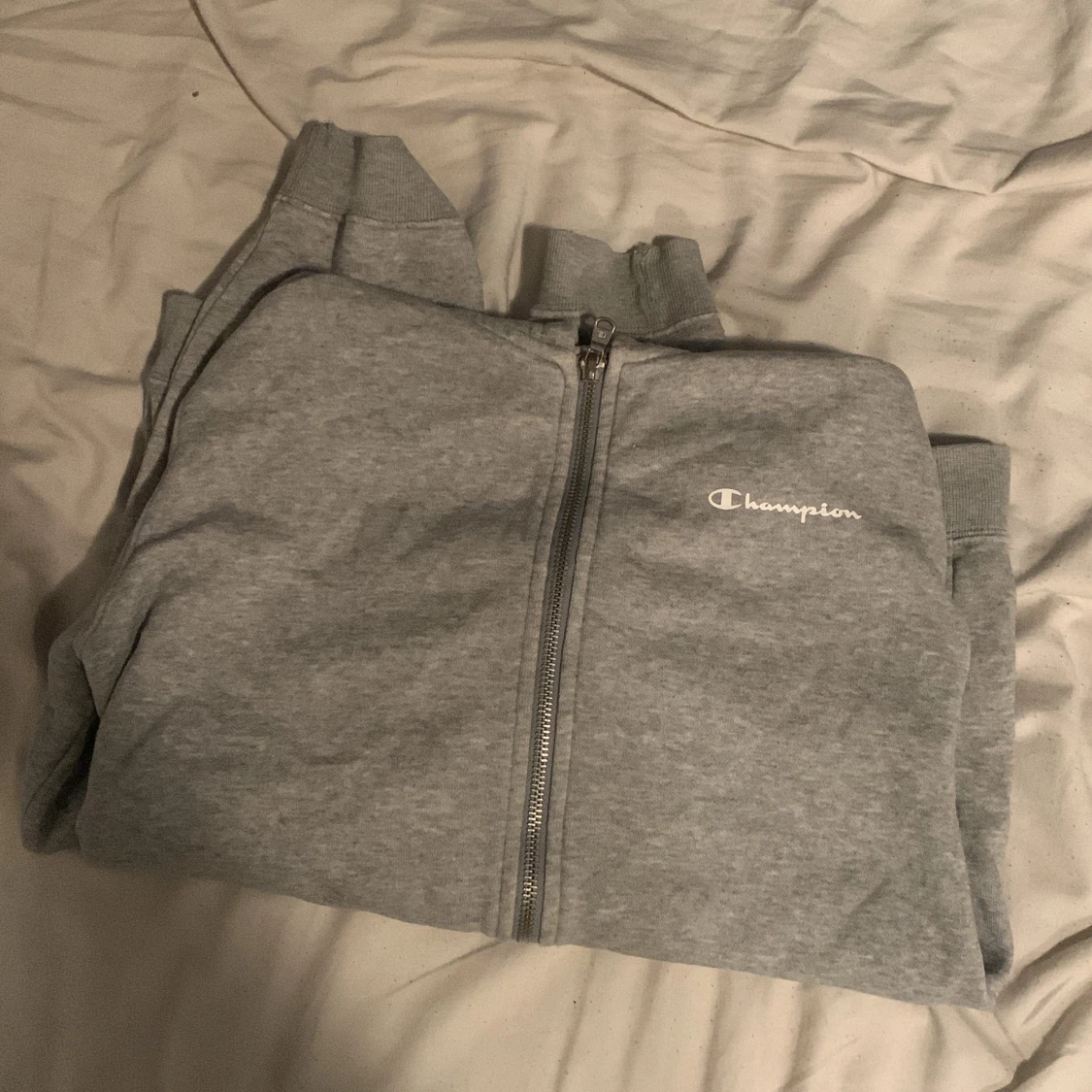 Champion hoodie grå - 90