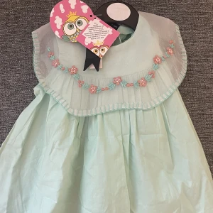 Baby girl frok - Mint green colour frok cotton