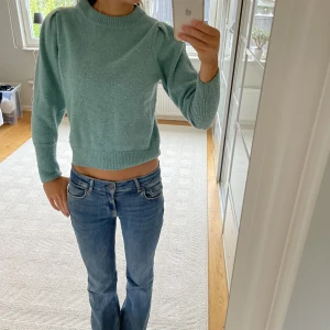 Stickad tröja❤️ - Supersnygg grön stickad som passar perfekt till hösten och vintern❤️