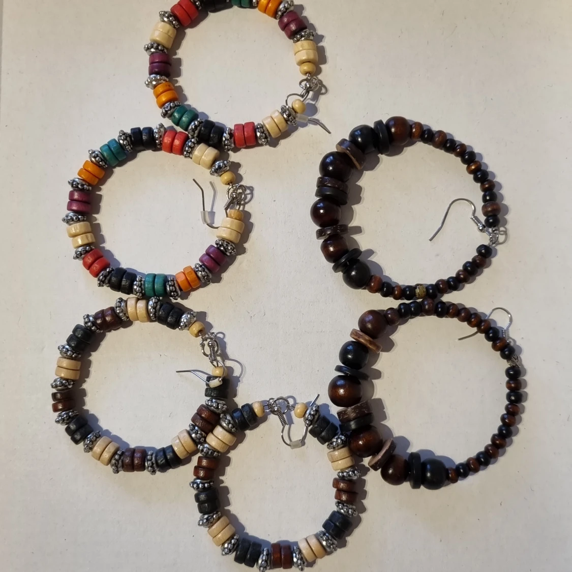 Örhängen creoler + armband 