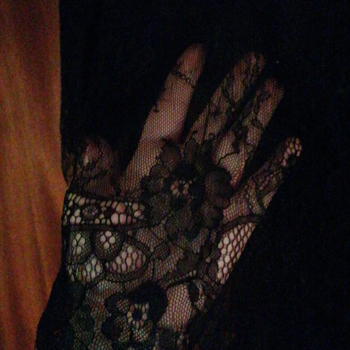 Svart mesh magtröja från H&M - 91