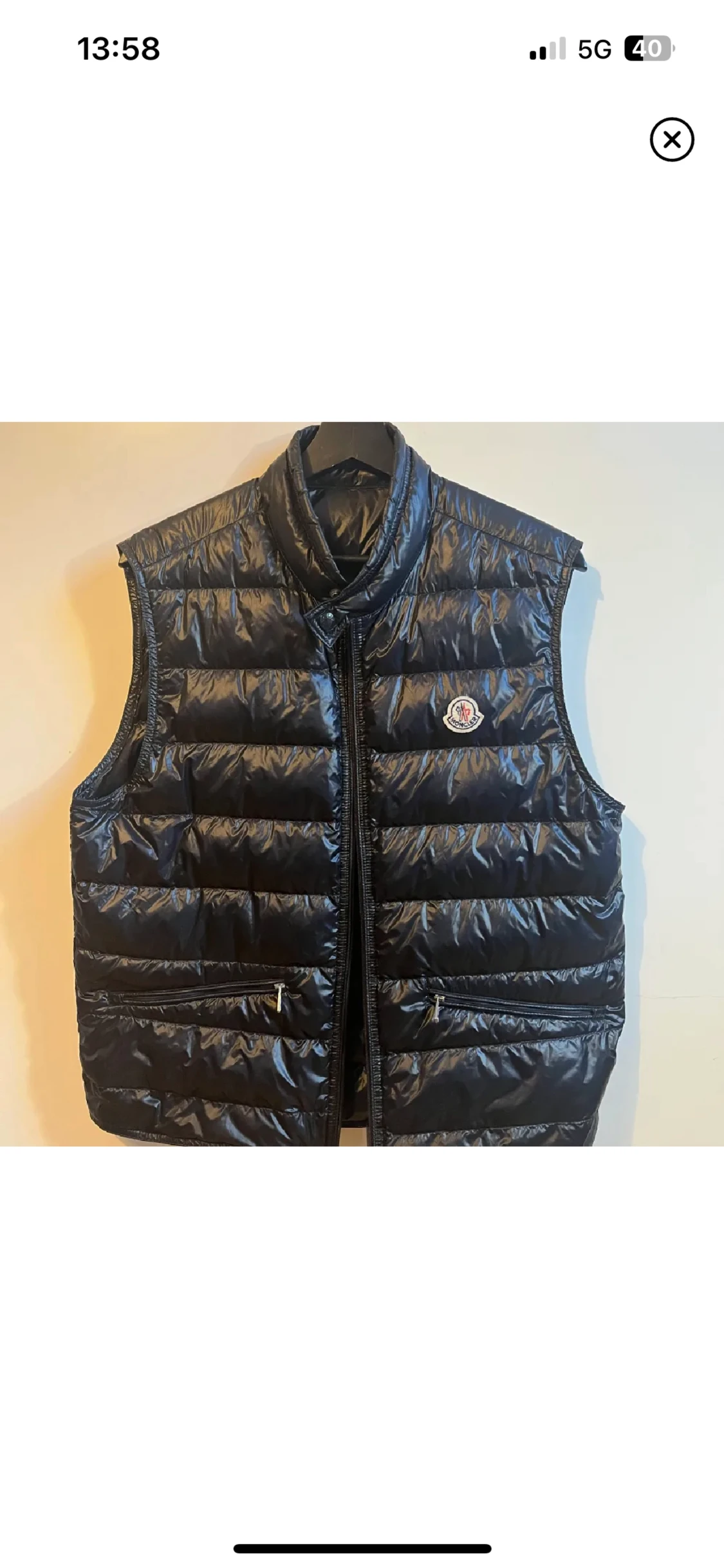 Moncler väst