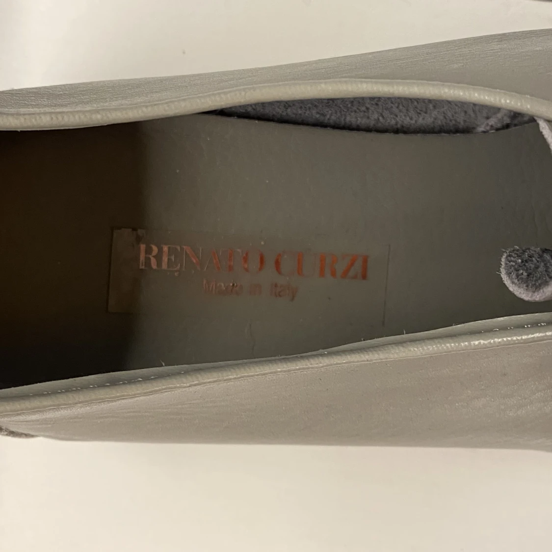 Renato Curzi skor i läder - 91