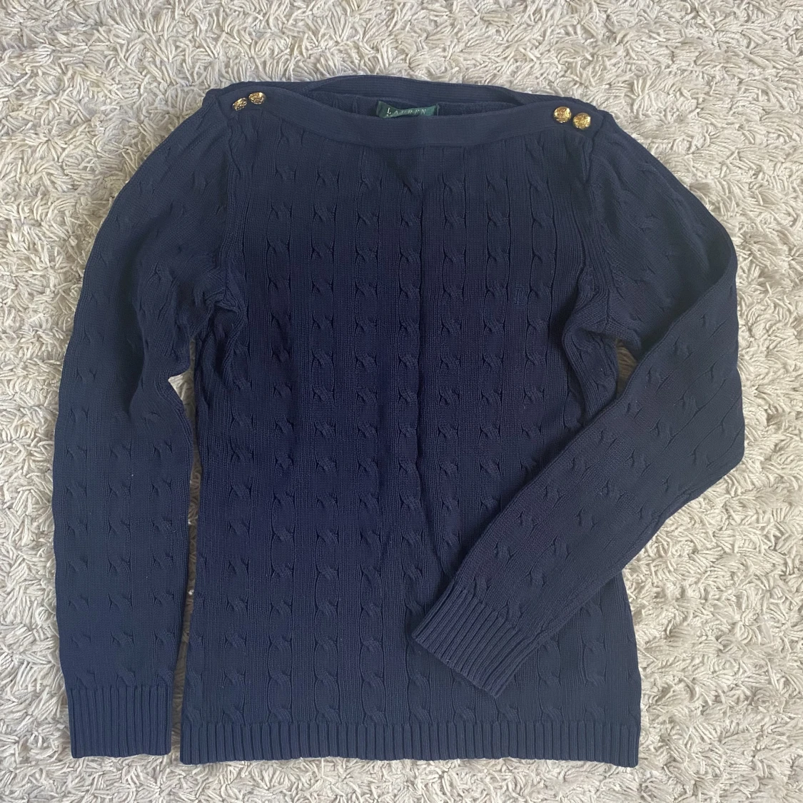 Stickad Ralph Lauren tröja - 90
