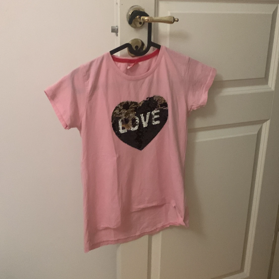 Rosa barn kortärmad i st 158