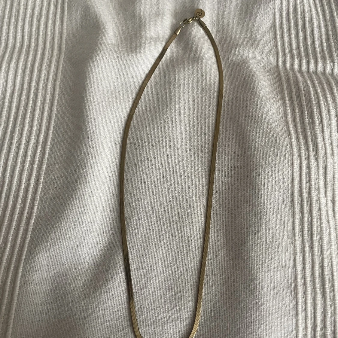 Edblad herringbone guld halsband  - 91