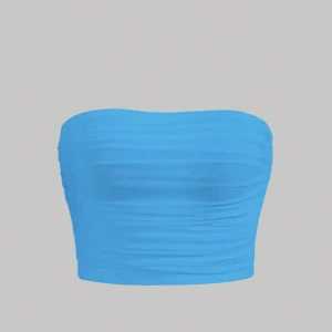 Blå bandå topp - Jätte fin blå topp. Verkligen jätte fin färg o sååå somrig. Prislappen är kvar så i nyskick, aldrig använd.