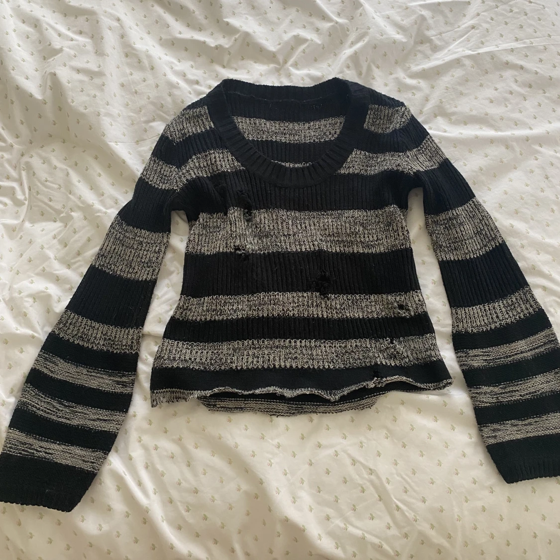 stickad tröja - 90