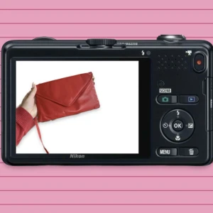 Kuvertväska - Kuvertväska i röd läder!