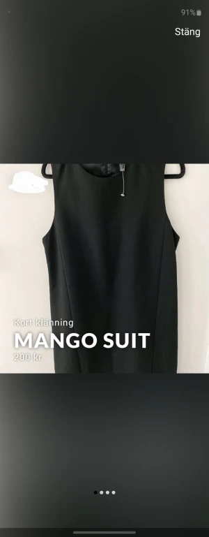 Mango suit  - Oanvänd kortklänning 