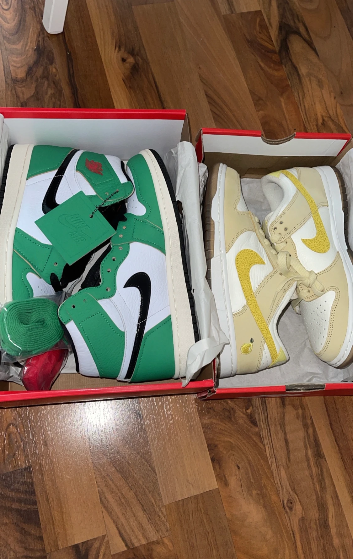 Jordans 1 Lucky green - 90