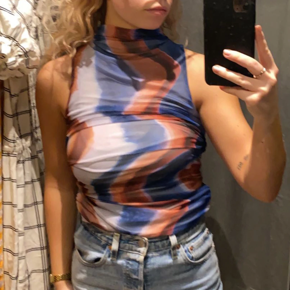 Topp/klänning mesh - 90