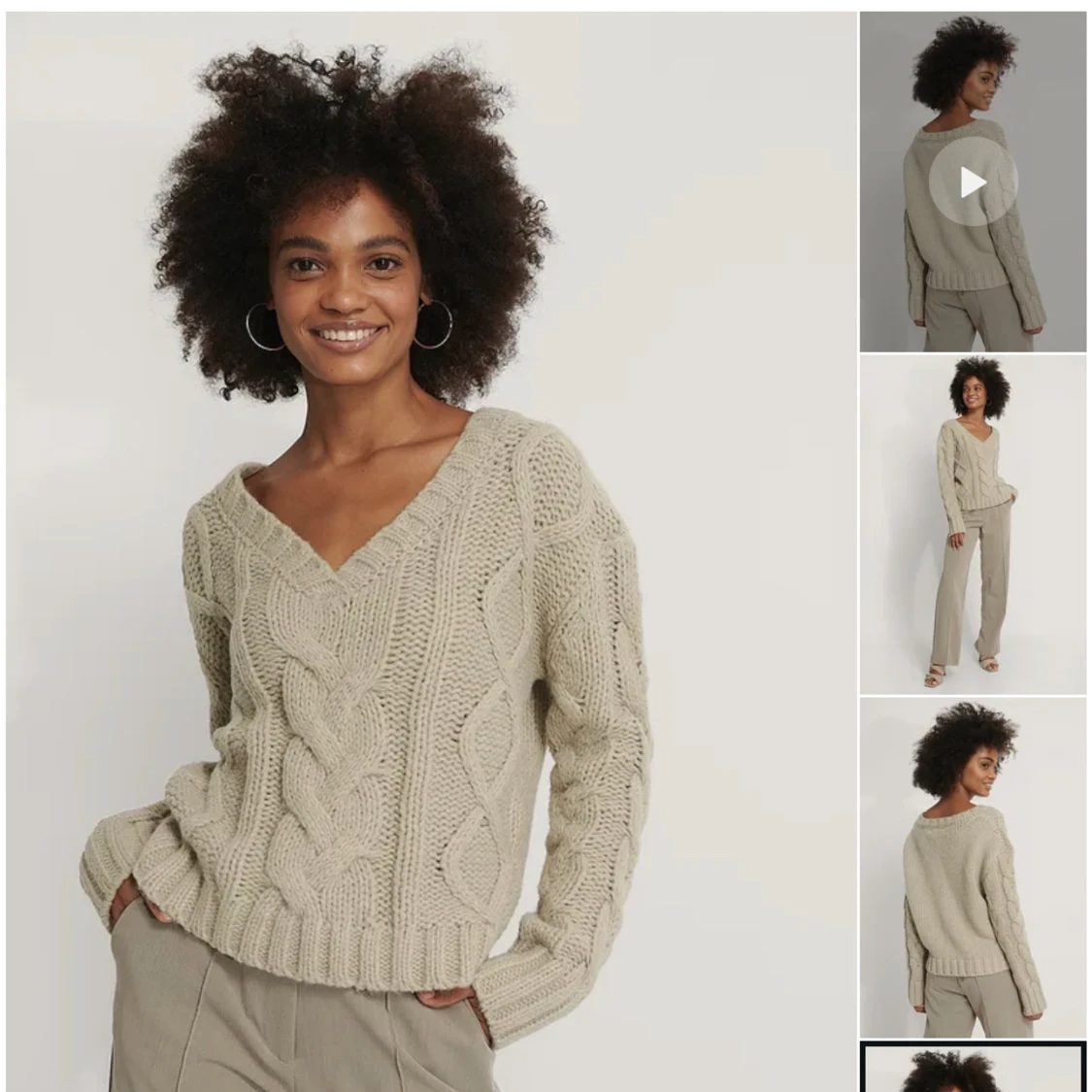 Stickad tröja  - 91