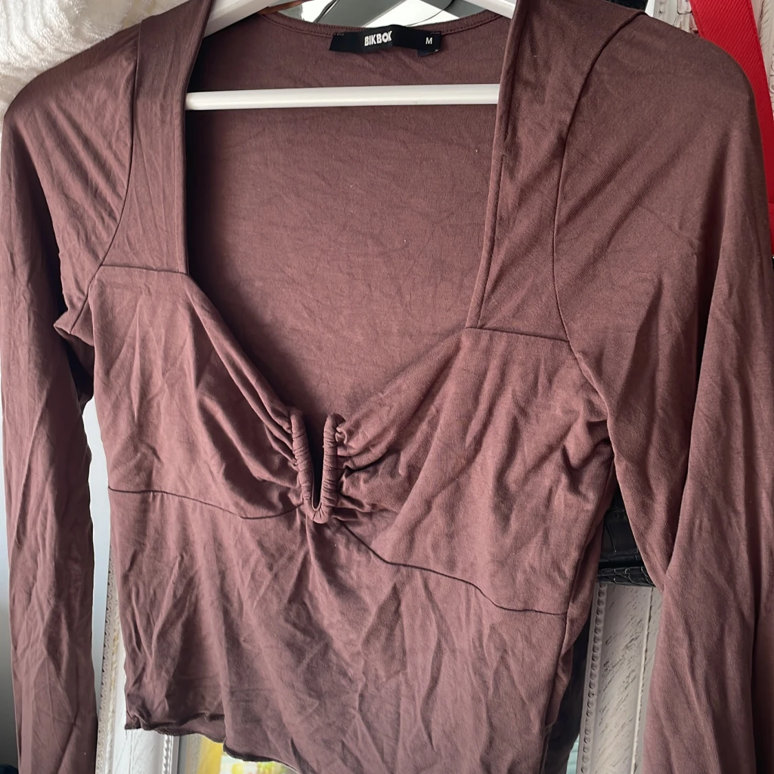 Bik bok tröja brun  - 90