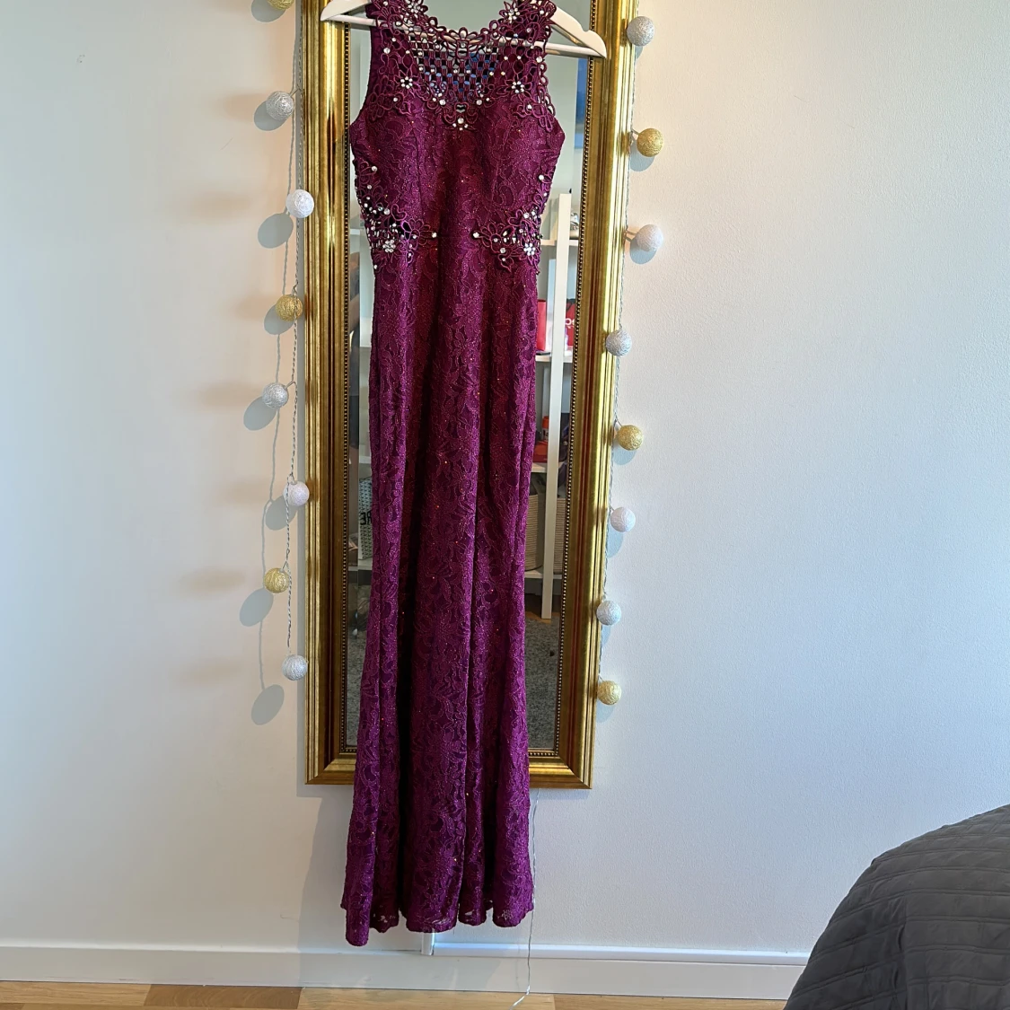 Balklänning vinröd ❤️ - 90