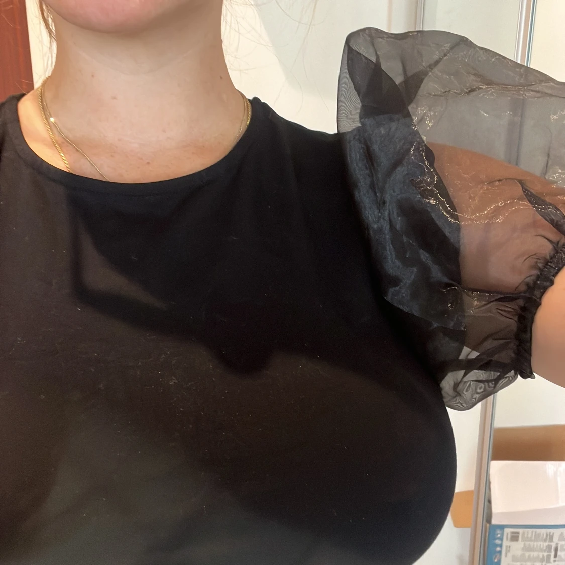 Tshirt med puffärmar - 91