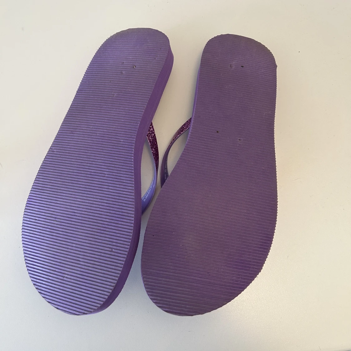 Lila glitter flipflops 40/41 - 91