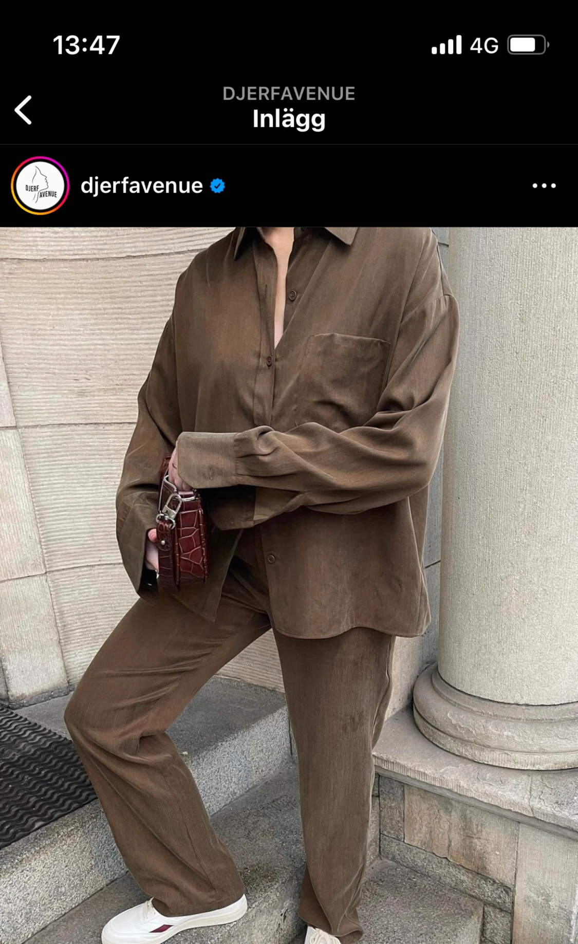 Djerf avenue mocha on the go pants  - 90