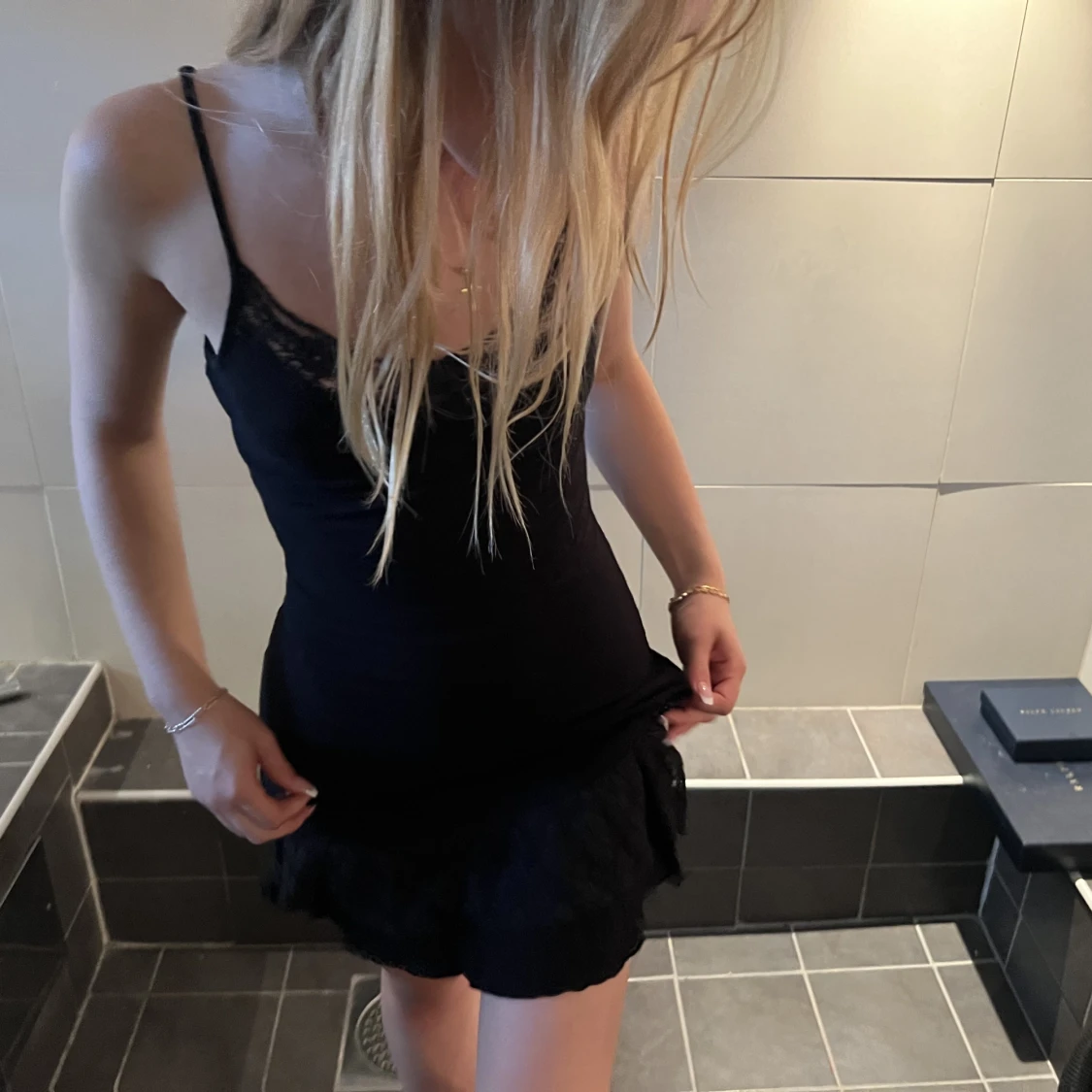 Sexy laced black dress 