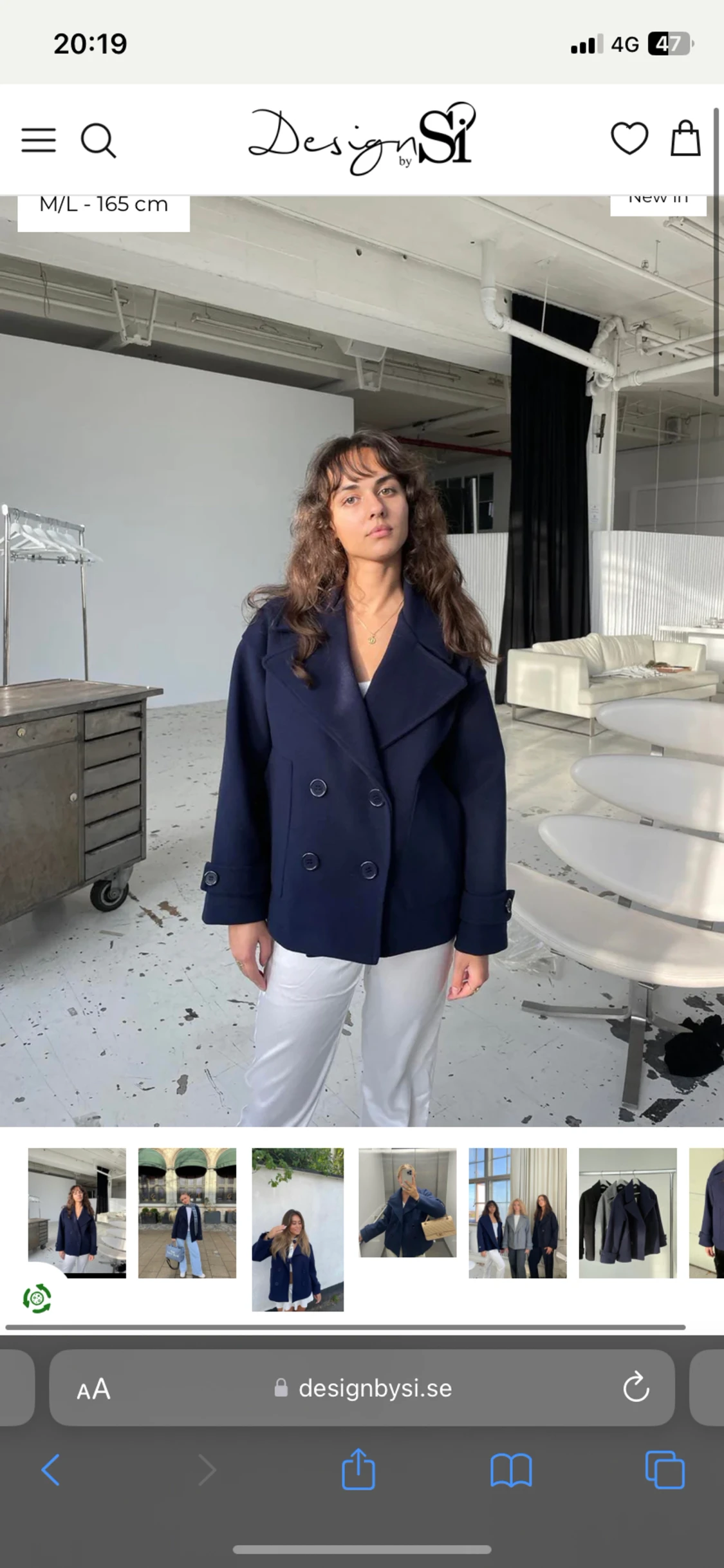 Marinblå design by si kappa